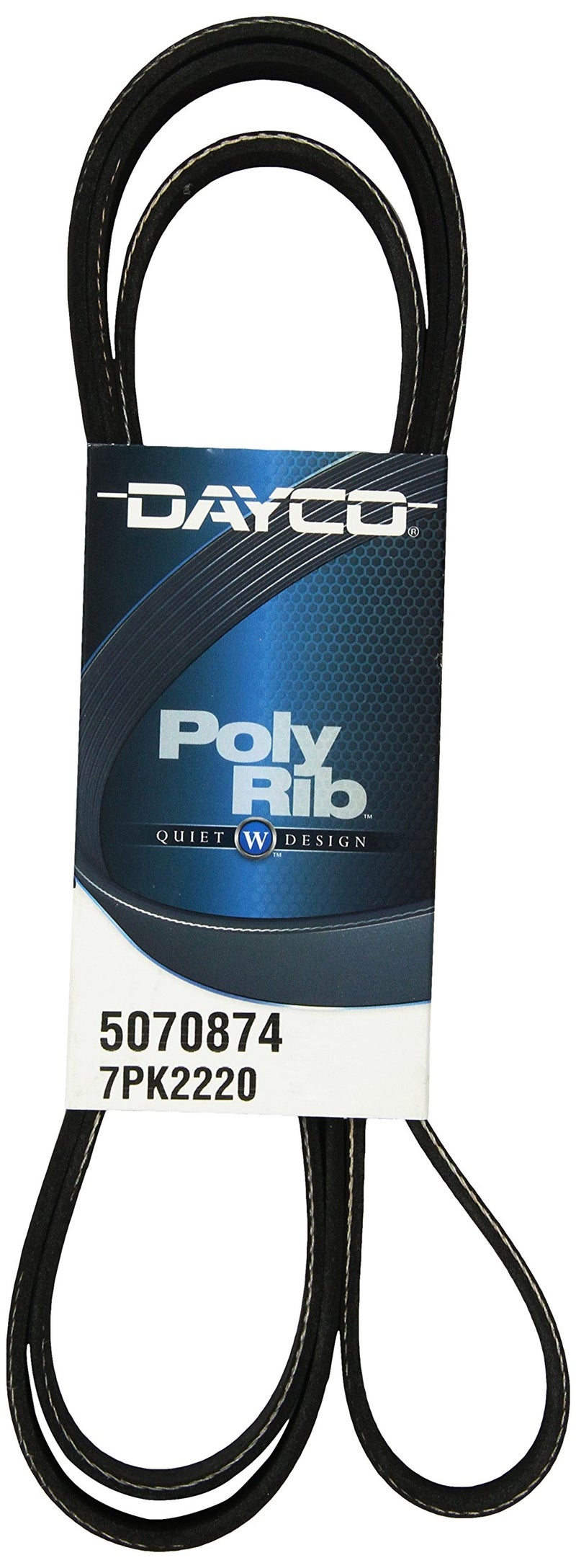 Dayco 5070874 Serpentine Belt , Black - Image 1